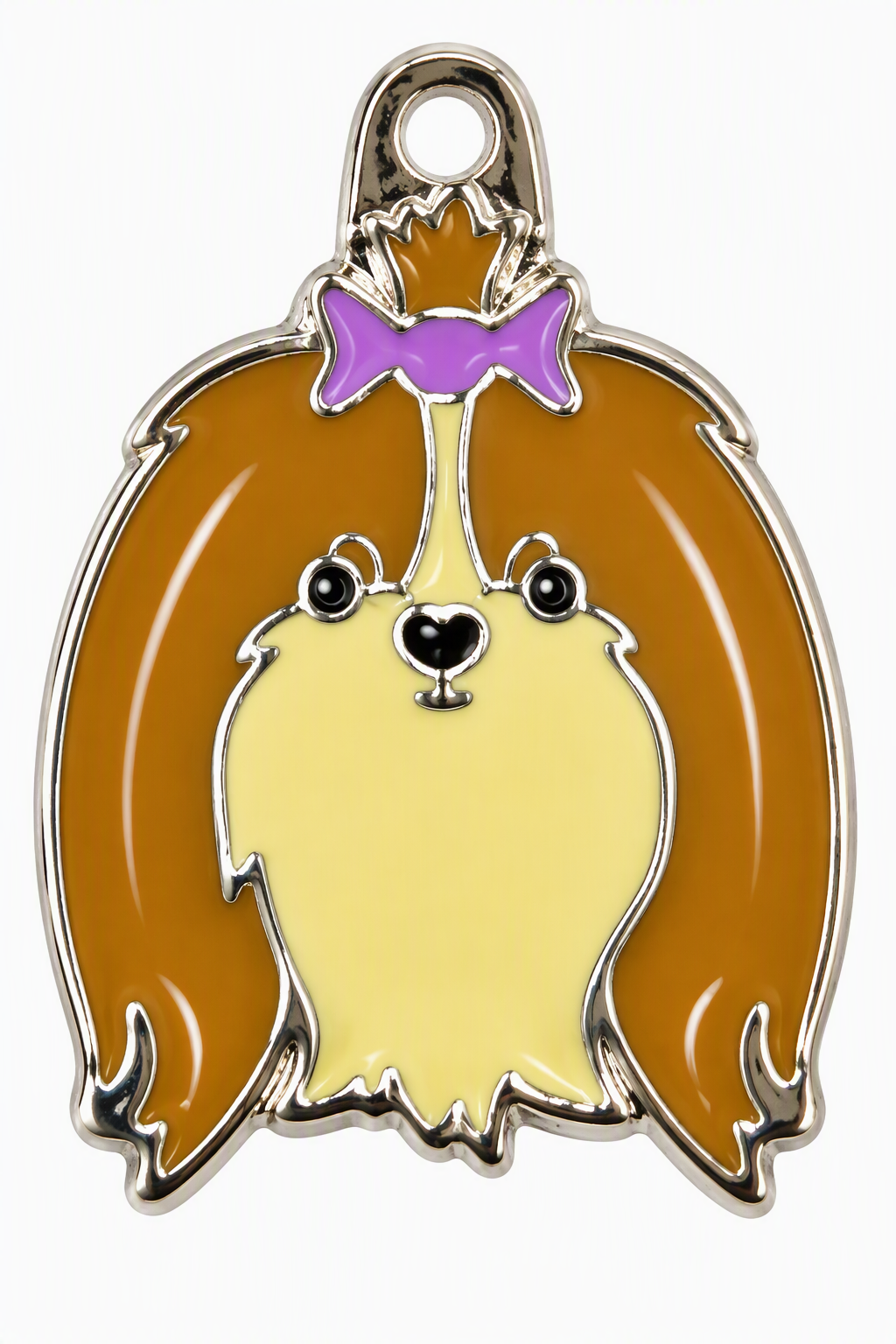 Dije Placa Mascota Class 20mm Perrito