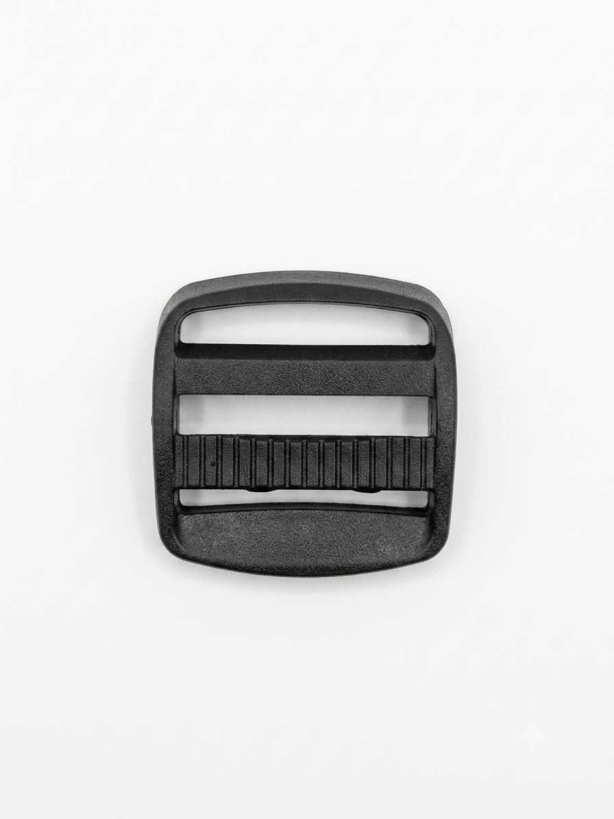 Tensor Morralera 38mm 1"1/2 Plástico Negro