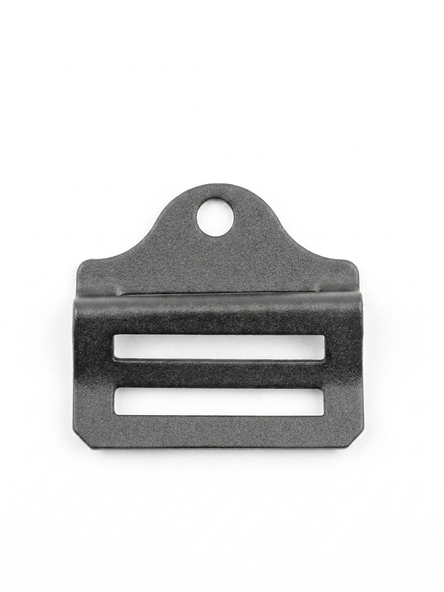 Tensor Trabilla Curva Metálica con Ojo para Cordón 25mm 1"