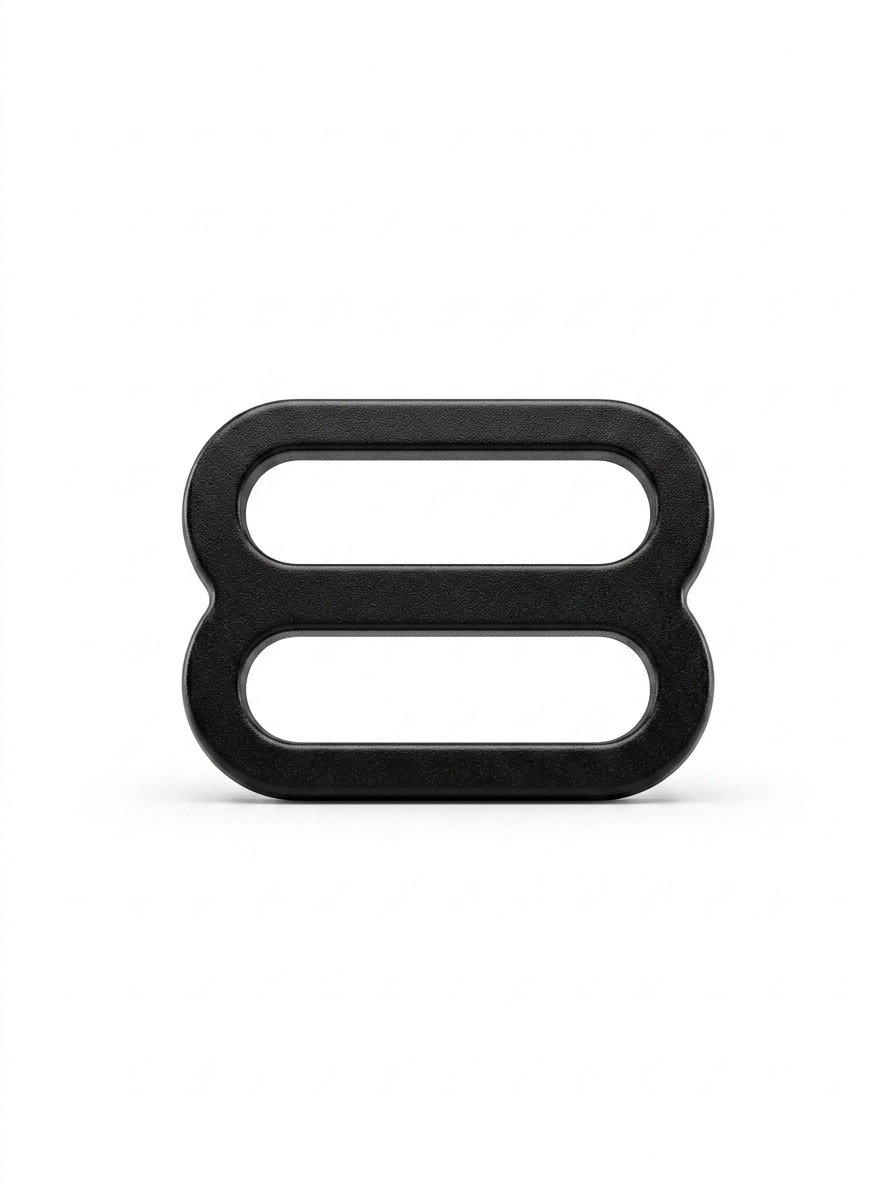 Tensor Corsetería 10mm Plástico Negro Fino