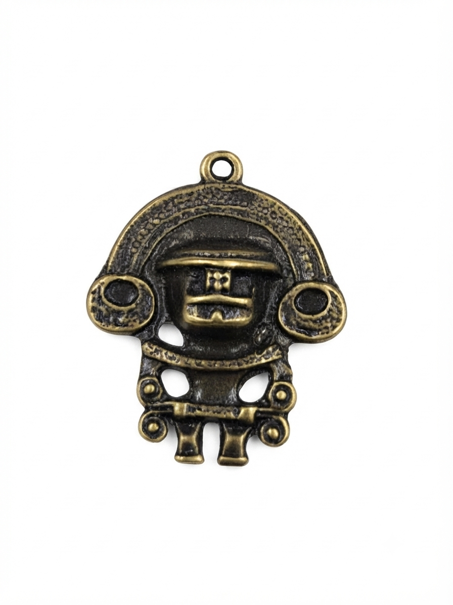 Tical MD Pieza Precolombina Oro 30mm