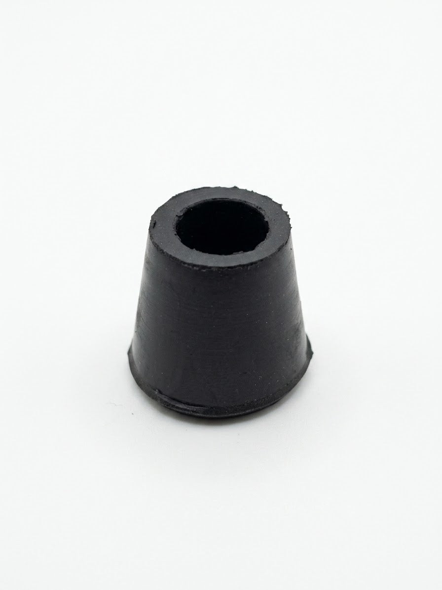 Tapón 1/4 De Caucho Negro