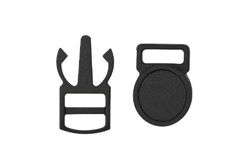 Chapa Antiahogo 13mm Negra