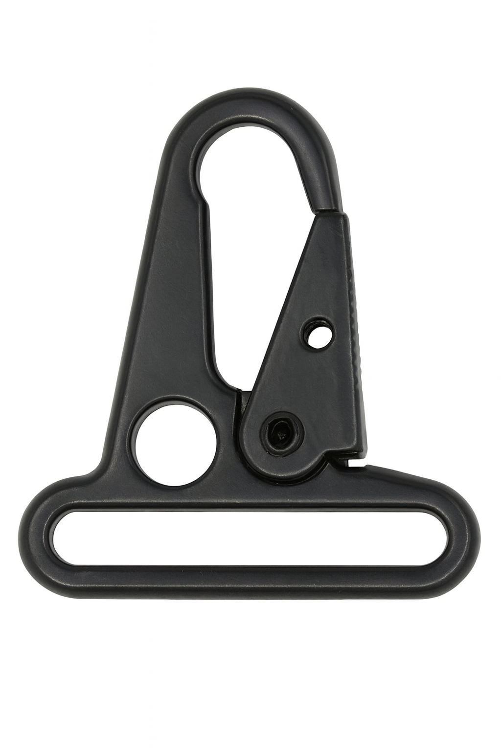 Mosquetón Triángulo 38mm (1"1/2) Negro