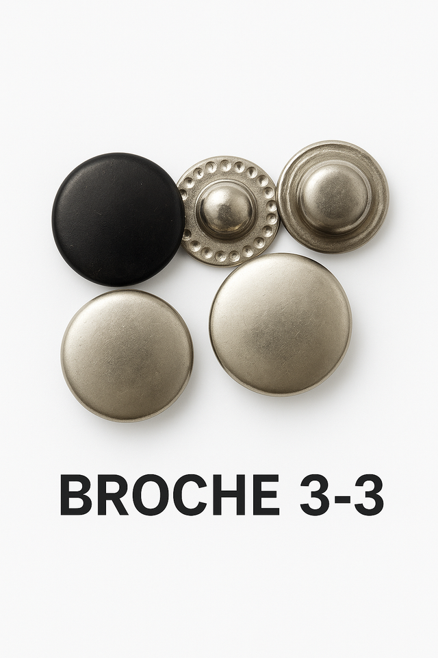 Broche 3-3 Tapa TNQ