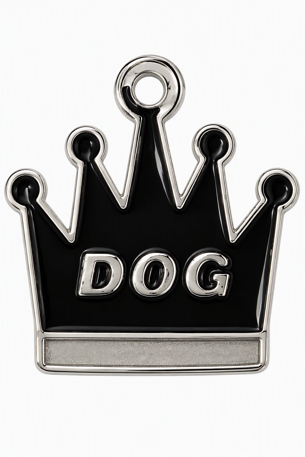 Dije Placa Mascota Dog-King 20mm