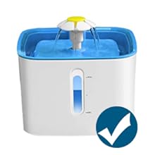 Bomba de agua con luz LED, motor de repuesto para fuente de agua para gatos, dispensador de bebederos con forma de flor, accesorios para mascotas, enchufe USB.