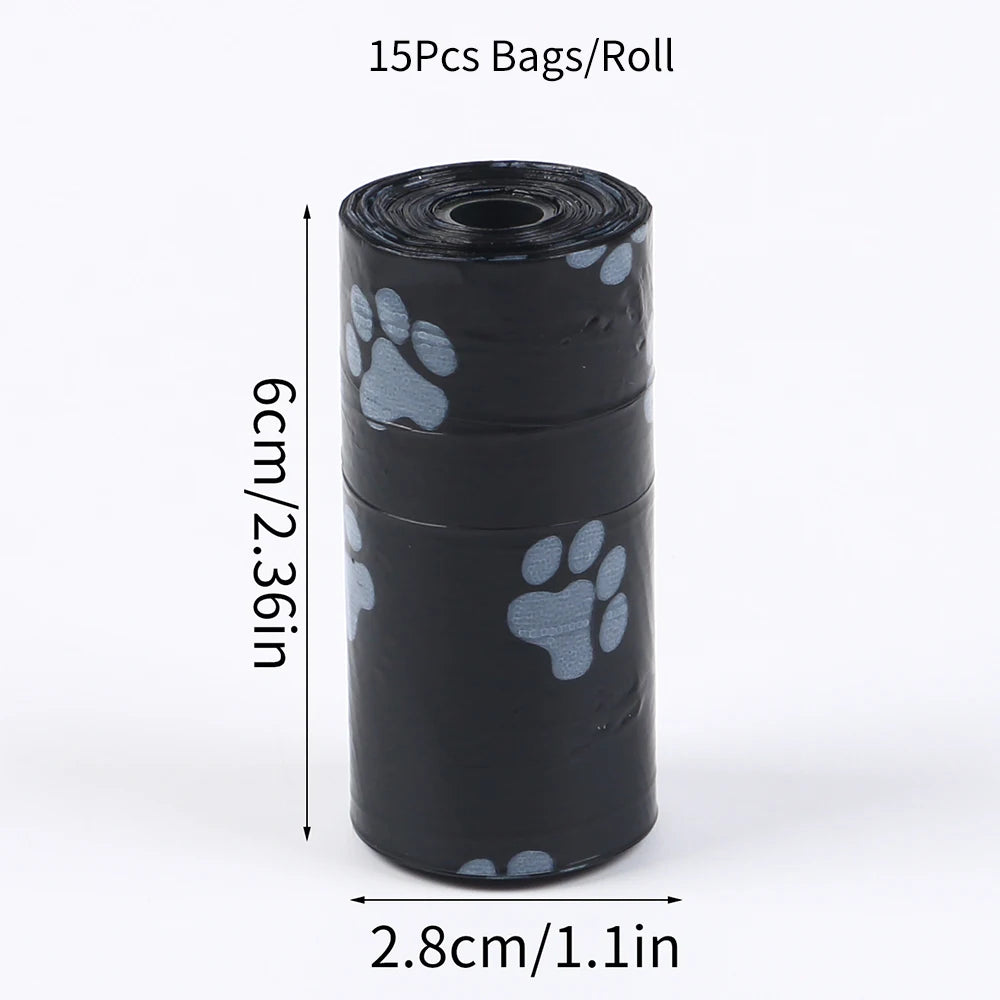 Bolsas para excrementos de perros (5/10/30/50 rollos) Bolsas resistentes a prueba de fugas para desechos de perros
