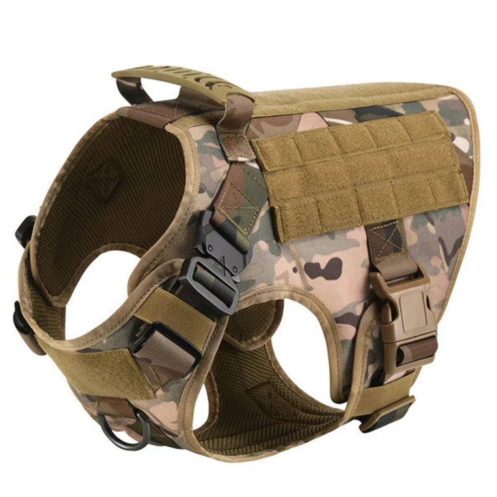 Arnés, collar y correa para perros grandes, bolsas para mascotas, chaleco de entrenamiento para pastor alemán, arneses para perros medianos y grandes, accesorios