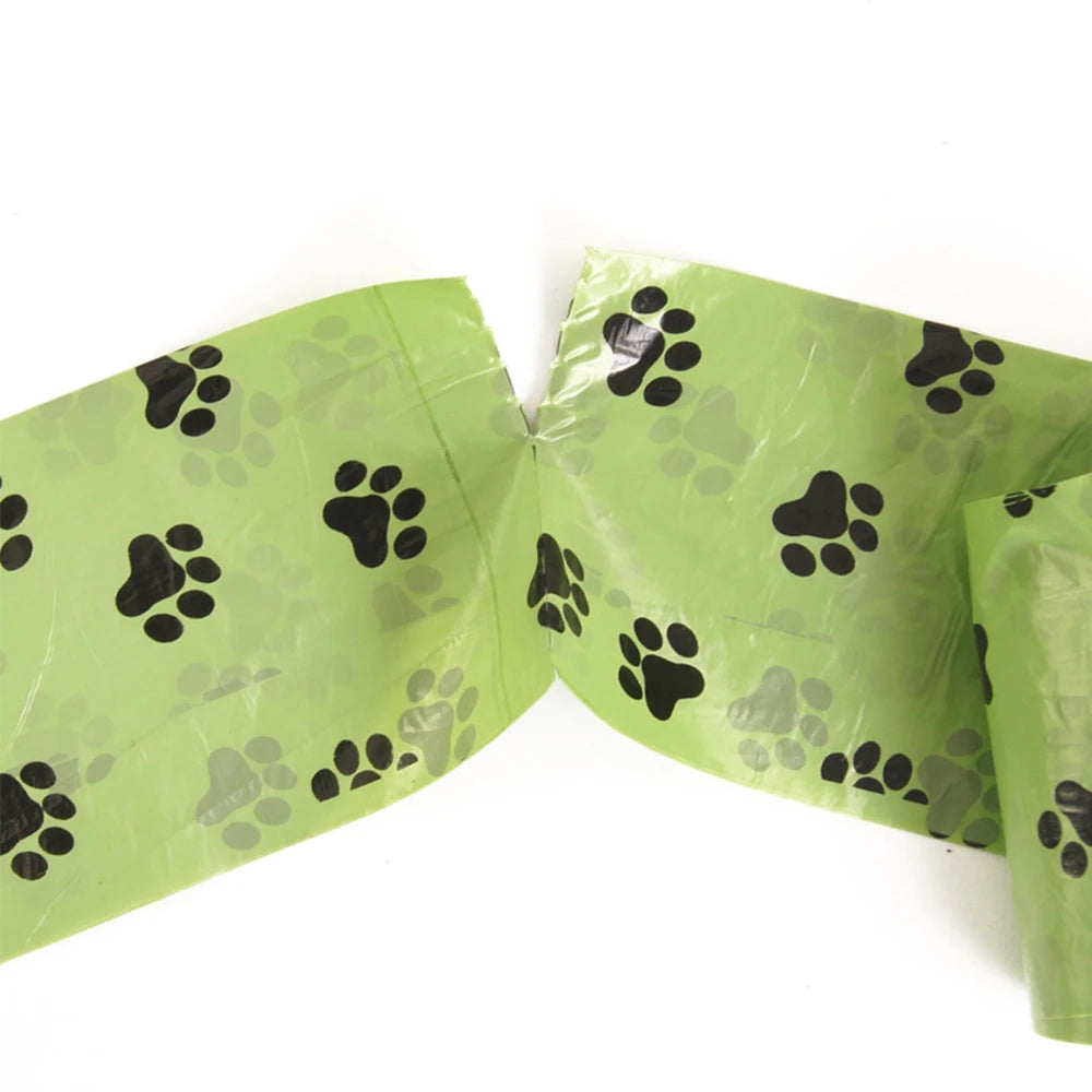 Bolsas para excrementos de perros (5/10/30/50 rollos) Bolsas resistentes a prueba de fugas para desechos de perros