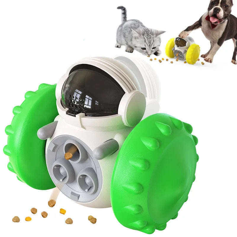 Juguete dispensador de comida para perros pequeños, juguete interactivo para mascotas, juguete dispensador de comida lenta para gatos, juguete para cachorros y perros medianos.