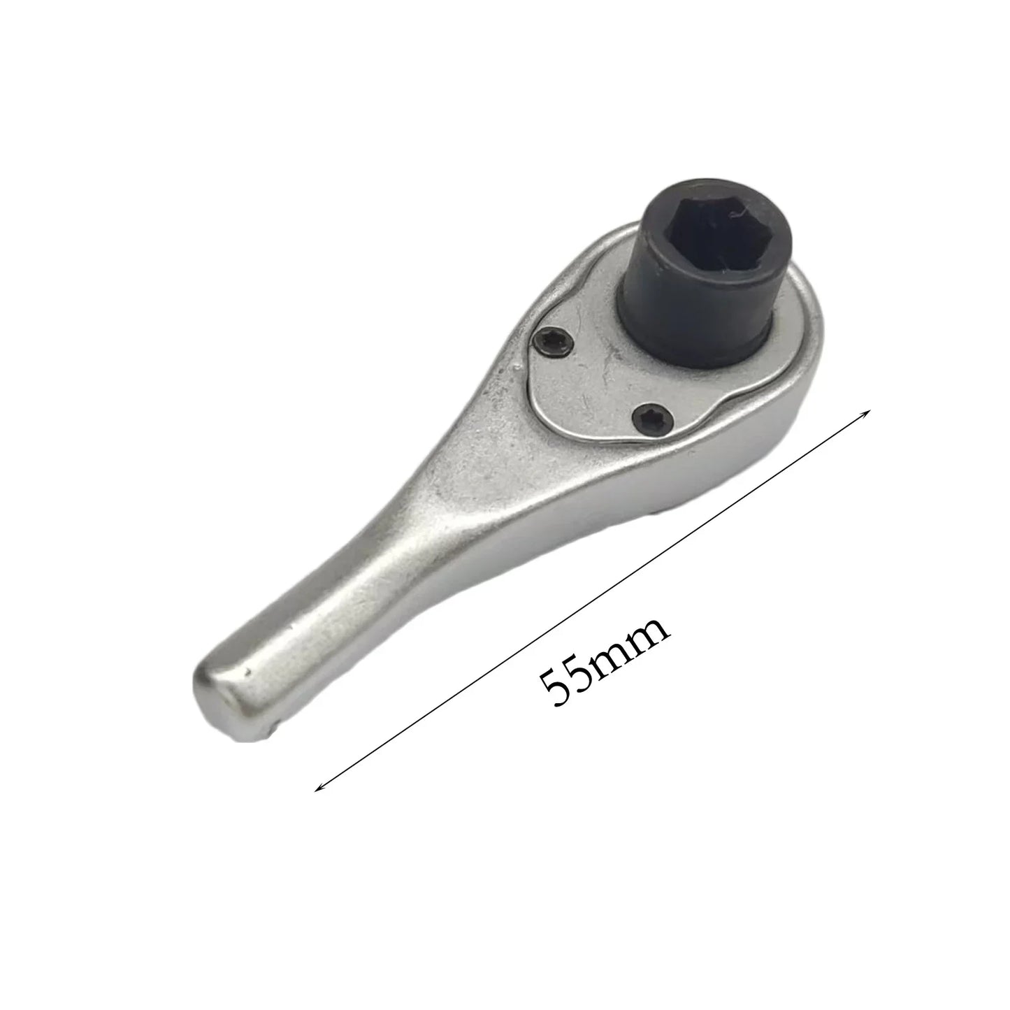 Llave de carraca desmontable. Herramienta eficiente para reparaciones. Llave multiusos con diseño de agarre antideslizante. Herramienta de fijación versátil.