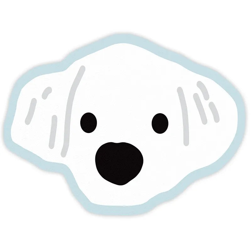 Mantel individual VIKAMA con diseño de mascotas de dibujos animados para gatos y perros, tapete para comederos, alfombra absorbente de aceite y barro de diatomeas para decoración del hogar.