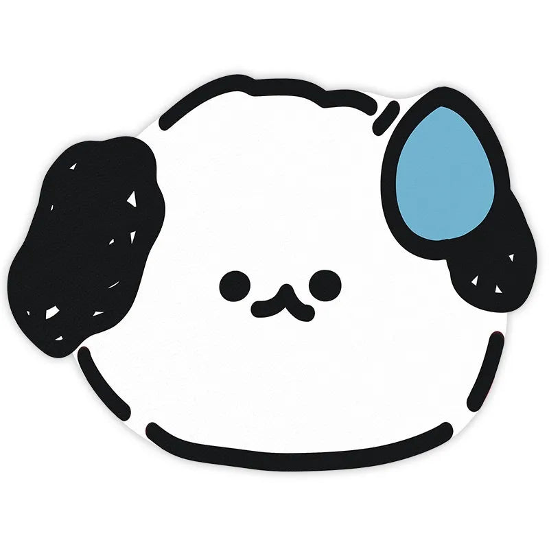 Mantel individual VIKAMA con diseño de mascotas de dibujos animados para gatos y perros, tapete para comederos, alfombra absorbente de aceite y barro de diatomeas para decoración del hogar.