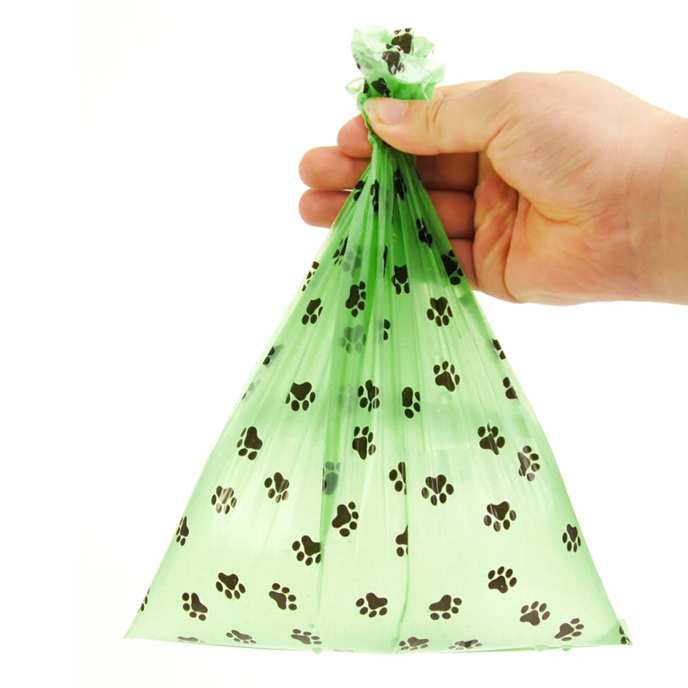 Bolsas para excrementos de perros (5/10/30/50 rollos) Bolsas resistentes a prueba de fugas para desechos de perros