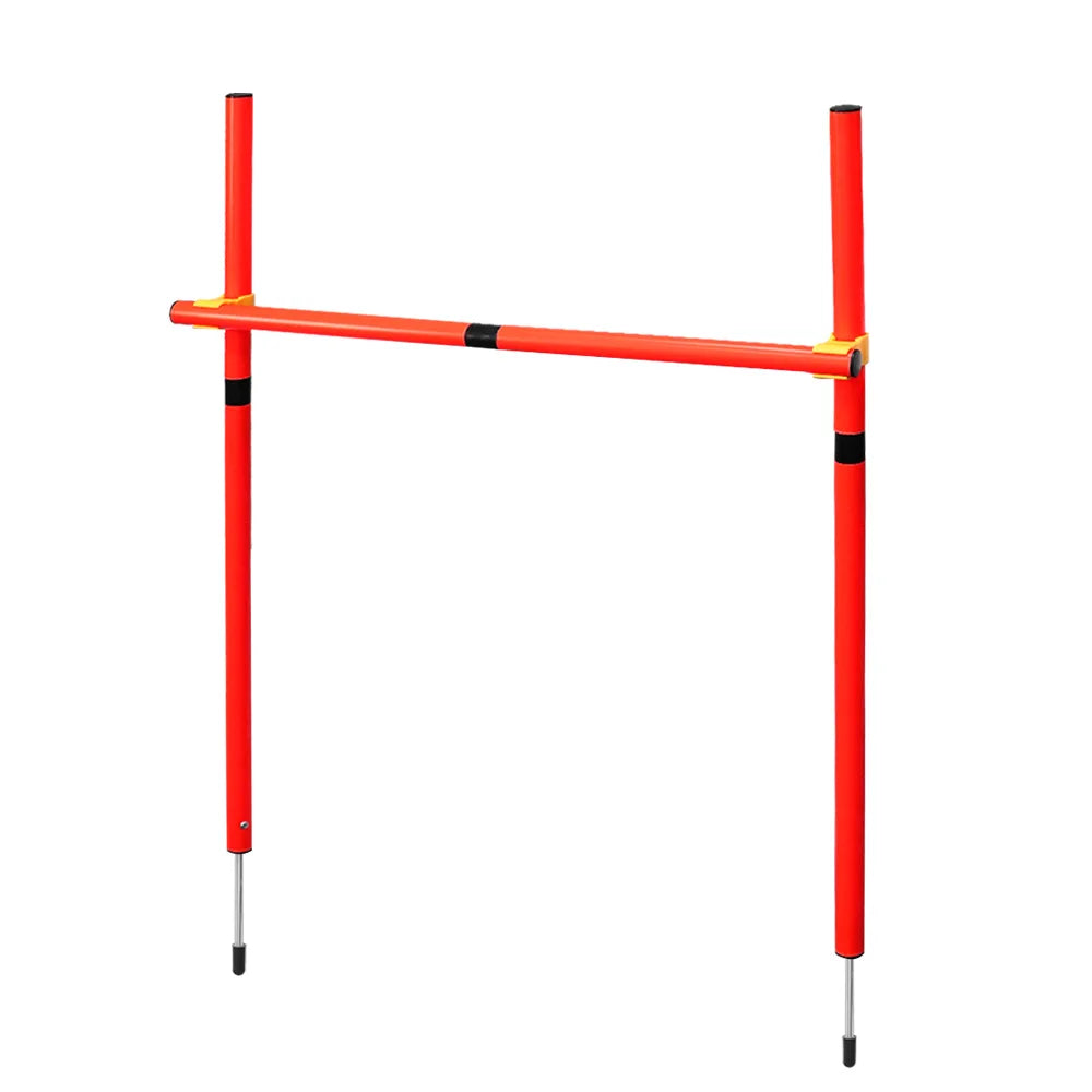 Conjunto de entrenamiento de obstáculos para perros al aire libre, equipo de agilidad para mascotas, conjunto de salto, accesorios de entrenamiento para perros, circuito de obstáculos para perros, suministros para mascotas