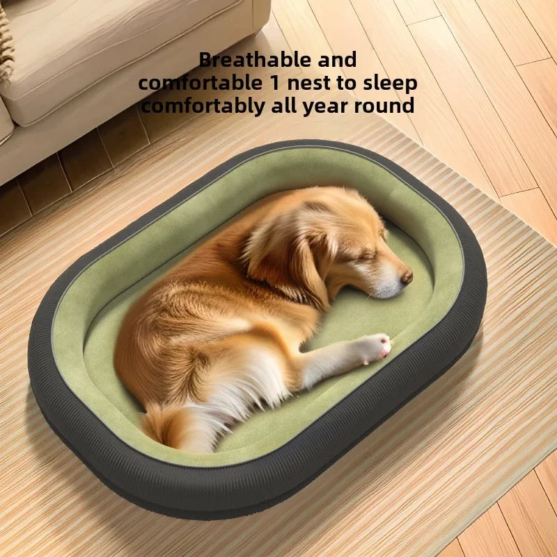 Cama para perros súper suave y cálida para invierno, colchoneta para dormir para mascotas, para perros pequeños y medianos, gatos, gruesa y lavable, cojín tipo sofá para perros, accesorios para mascotas