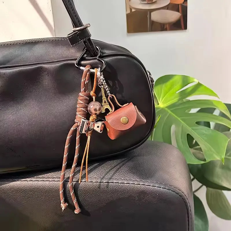 Ins Creative Sweet Cool Style Fashion Bag Decoración Colgante Funda de Teléfono Colgante Llavero Decoración Cadena Colgante
