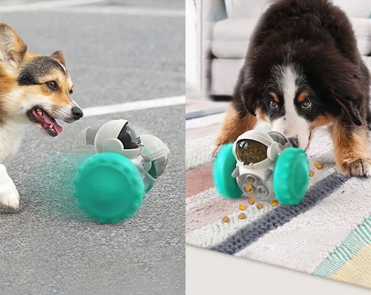 Juguete dispensador de comida para perros pequeños, juguete interactivo para mascotas, juguete dispensador de comida lenta para gatos, juguete para cachorros y perros medianos.