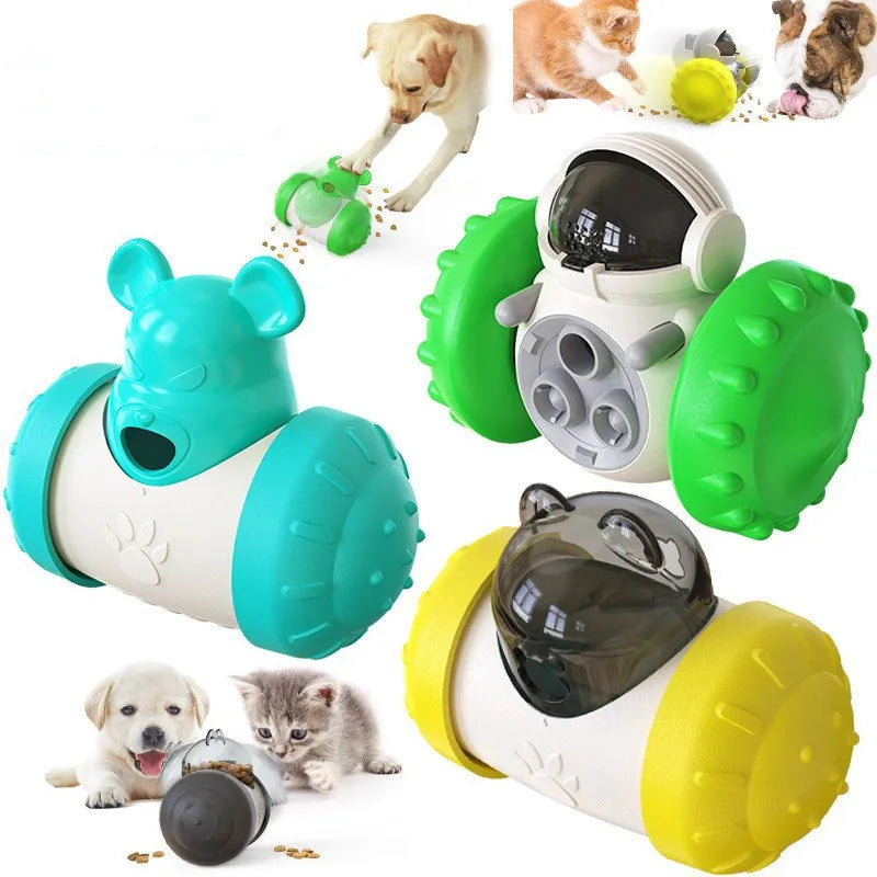 Juguete dispensador de comida para perros pequeños, juguete interactivo para mascotas, juguete dispensador de comida lenta para gatos, juguete para cachorros y perros medianos.