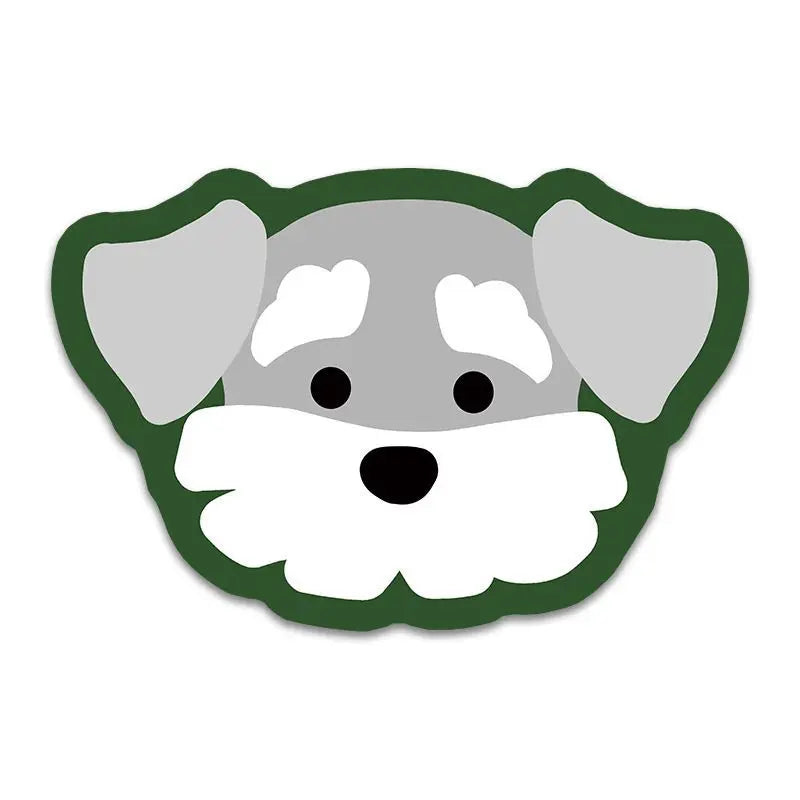 Mantel individual VIKAMA con diseño de mascotas de dibujos animados para gatos y perros, tapete para comederos, alfombra absorbente de aceite y barro de diatomeas para decoración del hogar.