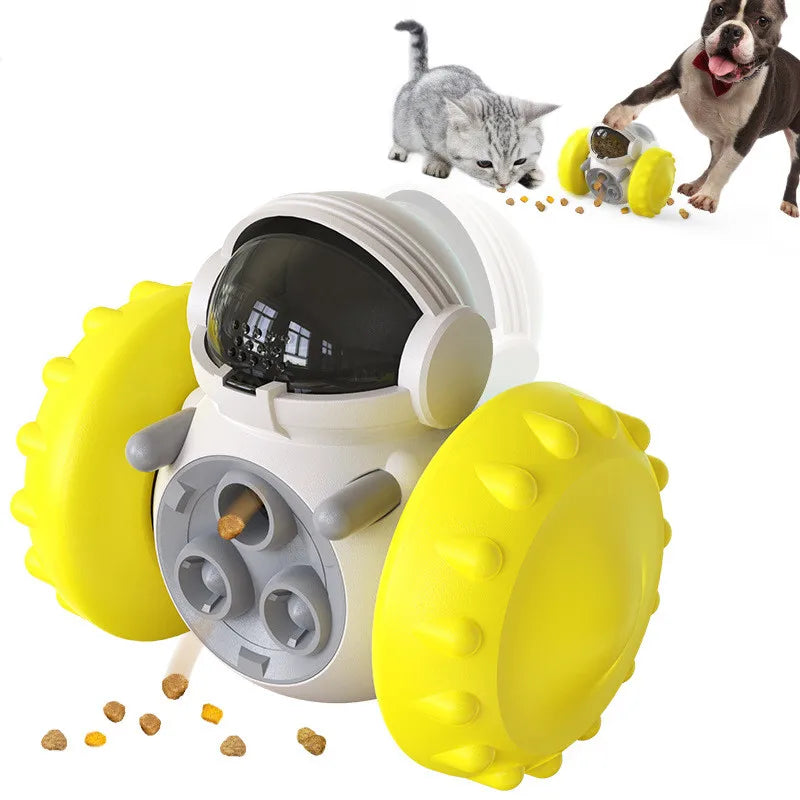 Juguete dispensador de comida para perros pequeños, juguete interactivo para mascotas, juguete dispensador de comida lenta para gatos, juguete para cachorros y perros medianos.