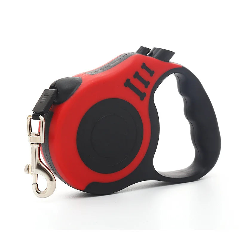 Correa para perros de 3 m y 5 m, resistente, de nailon, para cachorros, perros pequeños, medianos y grandes, gatos, retráctil automática, duradera, Yorkshire Pet Supplies.