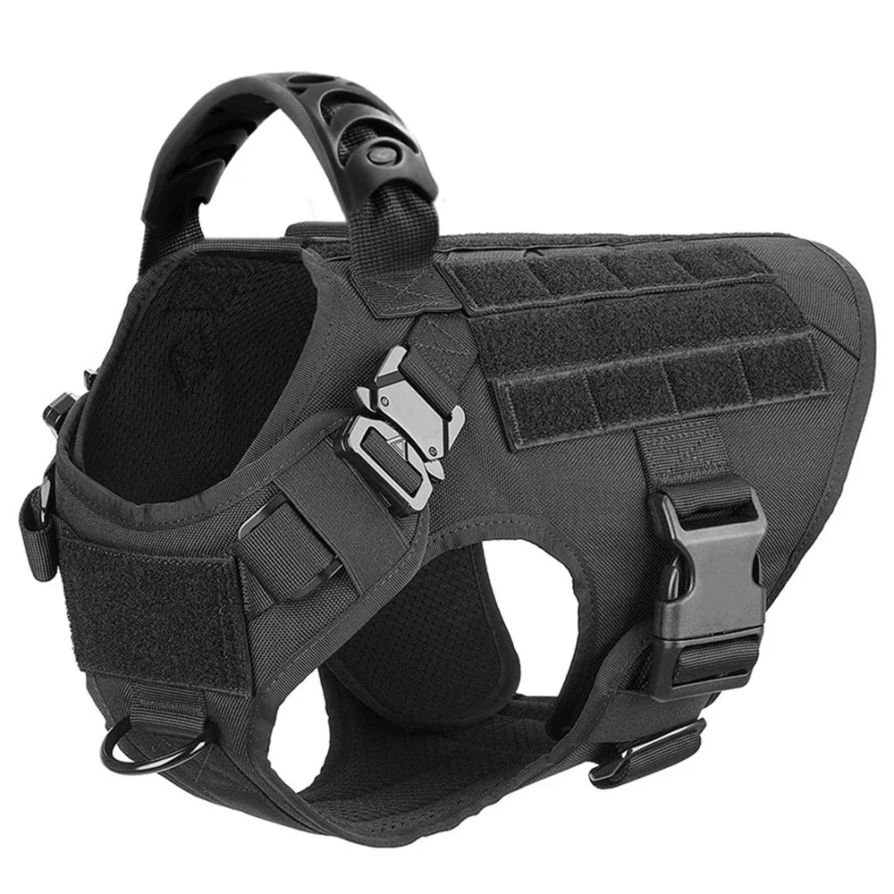 Arnés, collar y correa para perros grandes, bolsas para mascotas, chaleco de entrenamiento para pastor alemán, arneses para perros medianos y grandes, accesorios