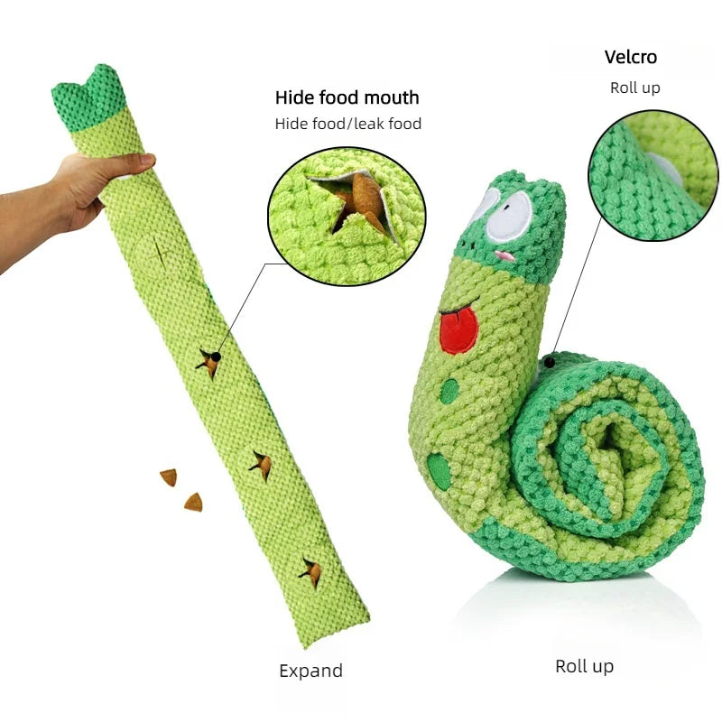 Juguetes interactivos para perros, peluches con sonido, juguetes para mascotas, plegables, con forma de molar, rana para cachorros, con altavoz para olfatear y comer. Suministros para perros.
