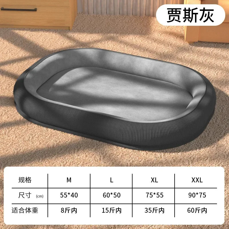 Cama para perros súper suave y cálida para invierno, colchoneta para dormir para mascotas, para perros pequeños y medianos, gatos, gruesa y lavable, cojín tipo sofá para perros, accesorios para mascotas