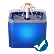 Bomba de agua con luz LED, motor de repuesto para fuente de agua para gatos, dispensador de bebederos con forma de flor, accesorios para mascotas, enchufe USB.