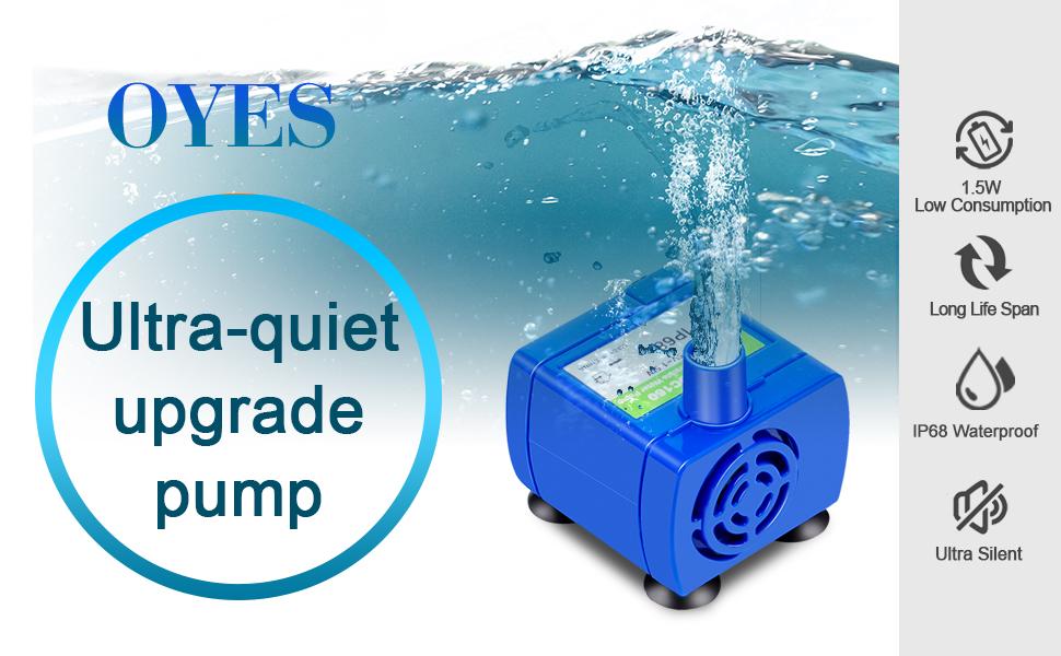Bomba de agua con luz LED, motor de repuesto para fuente de agua para gatos, dispensador de bebederos con forma de flor, accesorios para mascotas, enchufe USB.