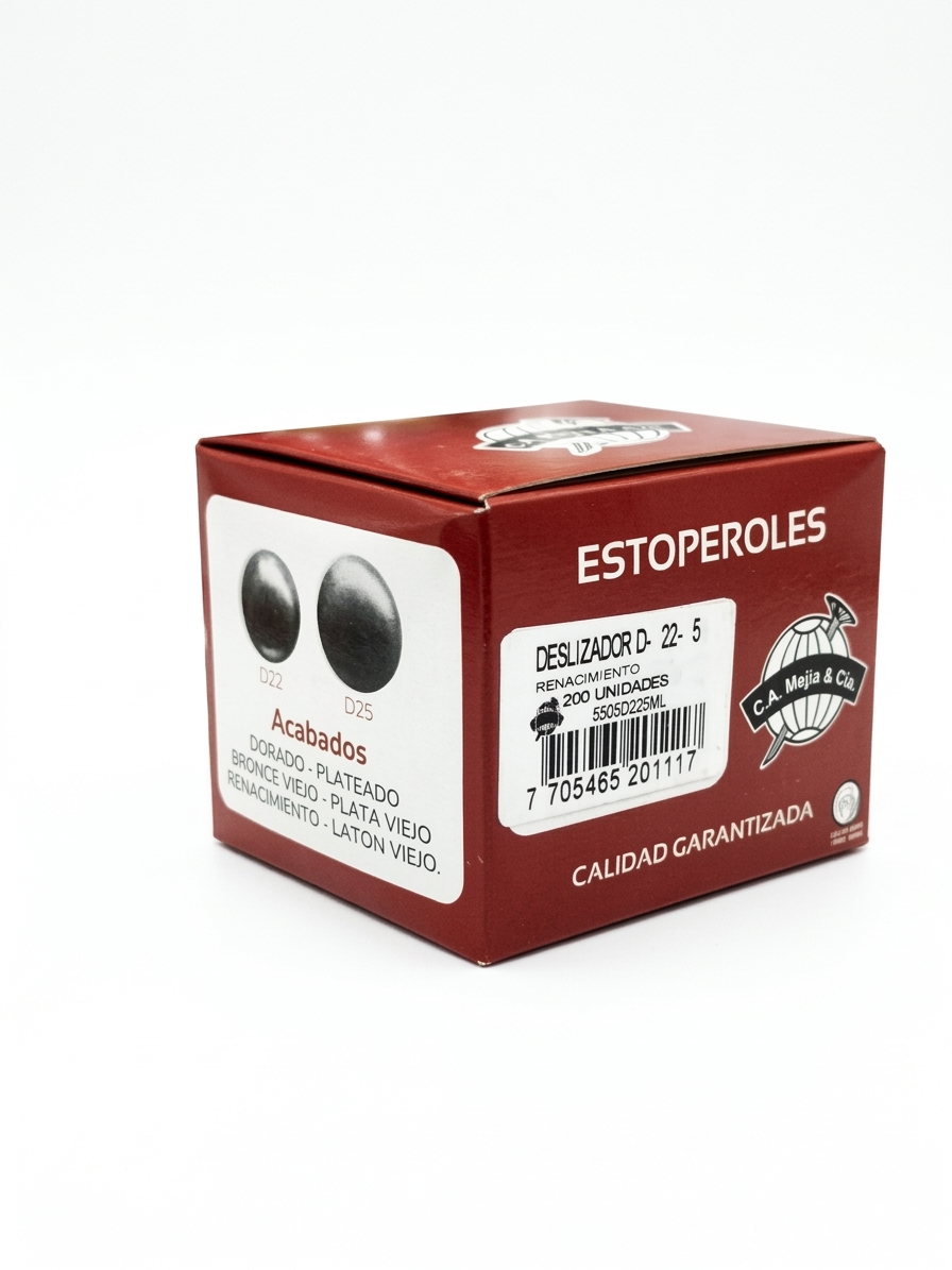 Caja Estoperol D-22-5 Renacimiento