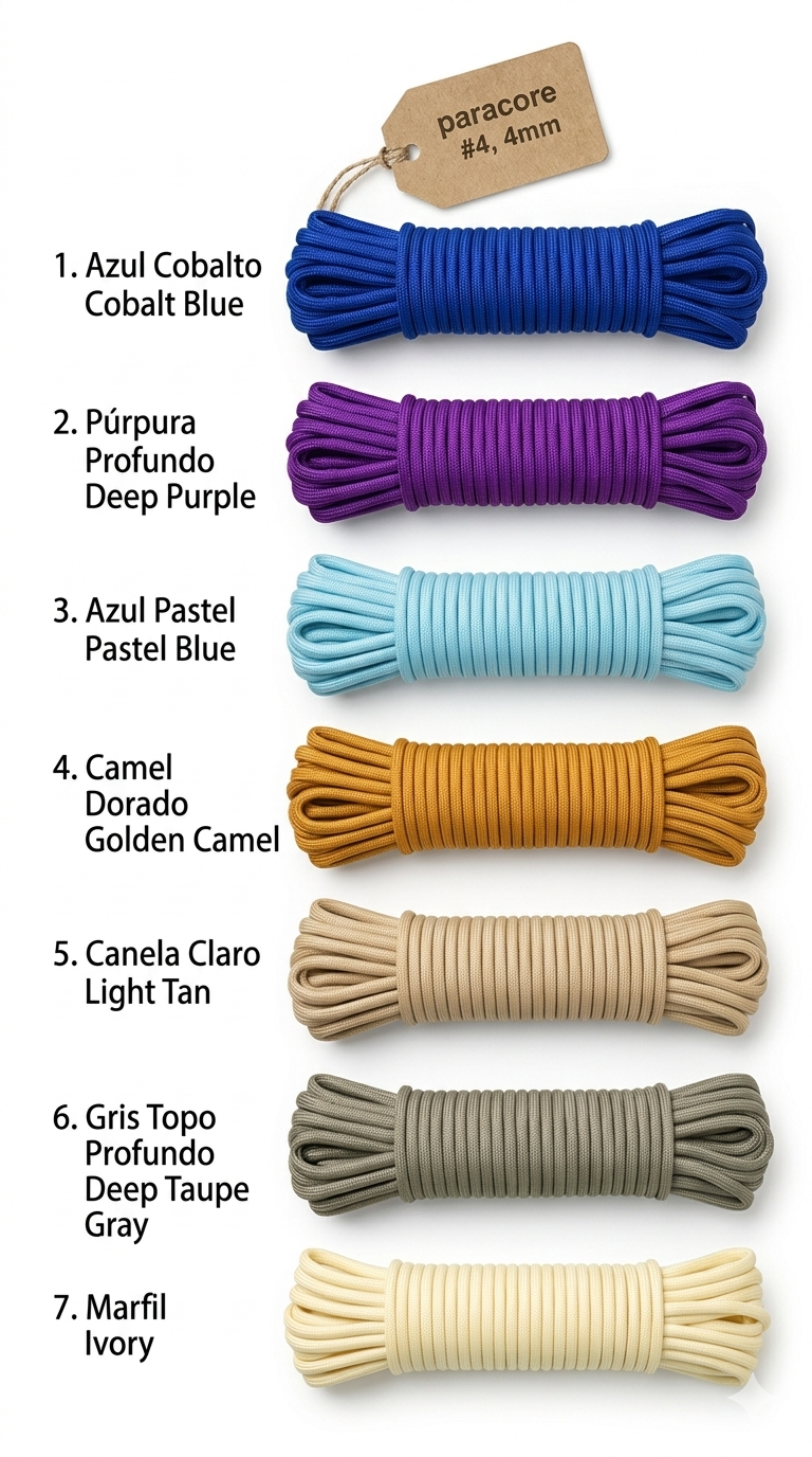 Madeja Paracord Por 50mts 4mm