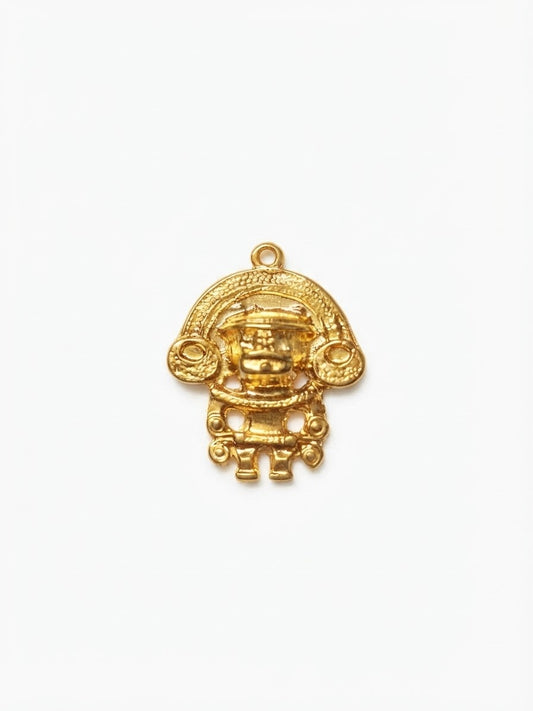 Tical MD Pieza Precolombina Oro 30mm