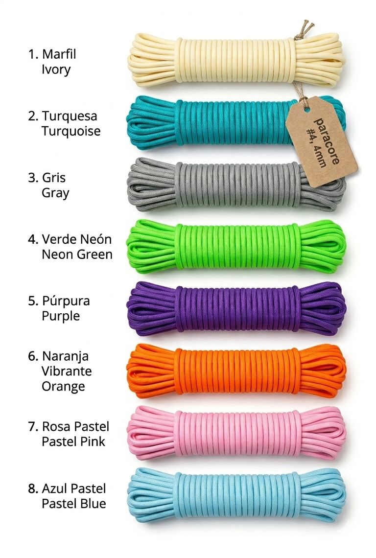 Madeja Paracord Por 50mts 4mm