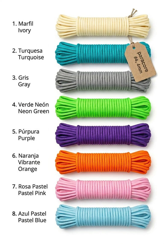 Madeja Paracord Por 50mts 4mm
