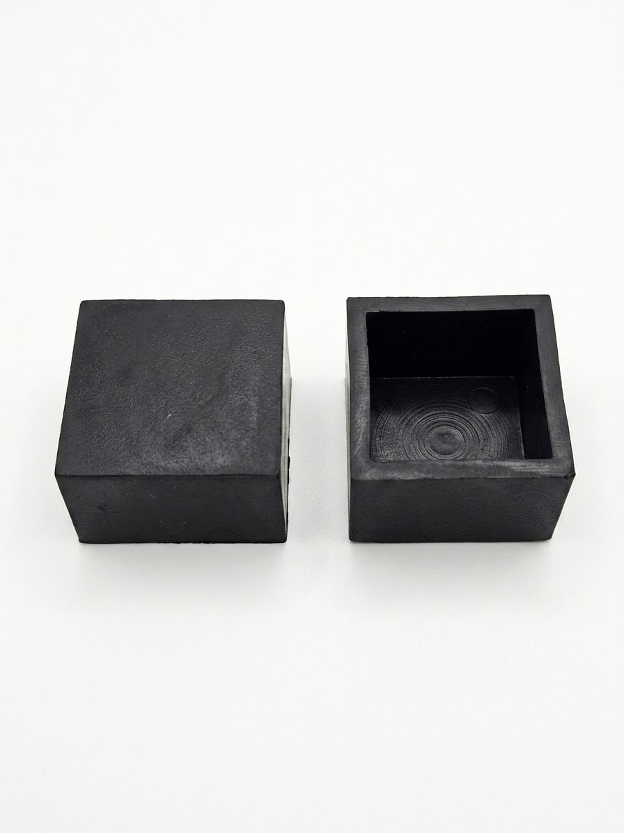 Tapón Caucho Negro de 1"1/4 Cuadrado Zap