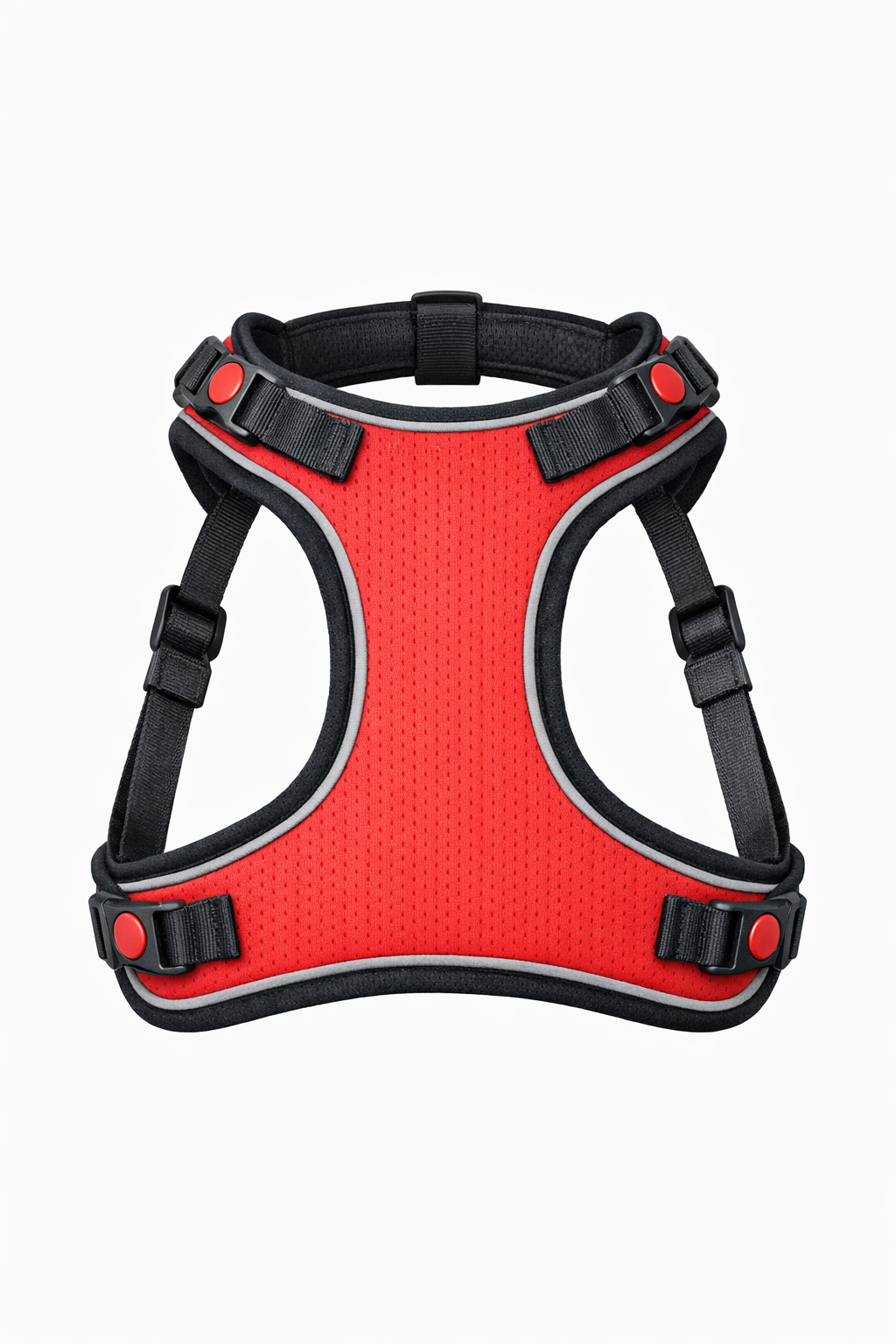 Arnes Con Correa Talla L Rojo