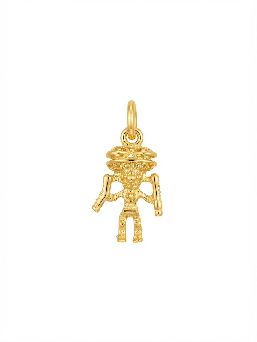 Aliens Pieza Precolombina Oro 22mm