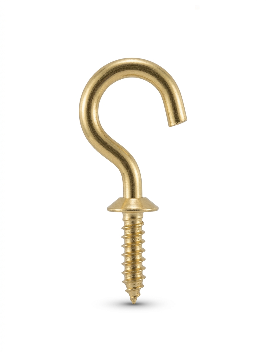 Cancamo Ojo Abierto 5/8 19mm HL Dorado