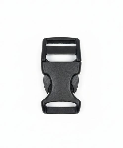 Hebilla Chapa 16mm Negra