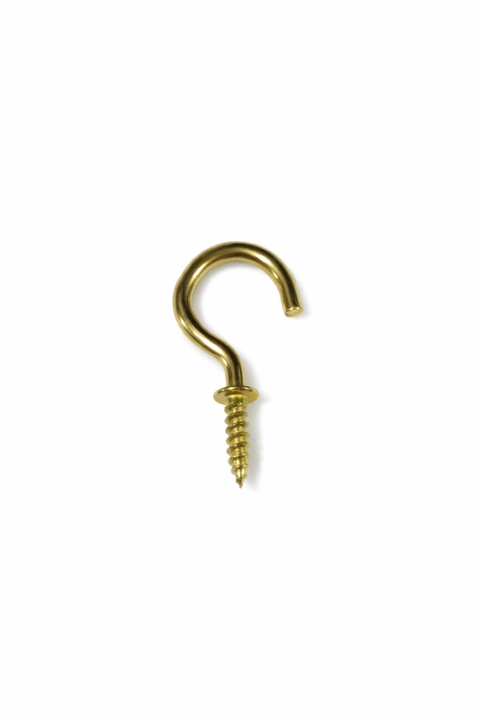 Cancamo Ojo Abierto 3/4 20mm HL Dorado