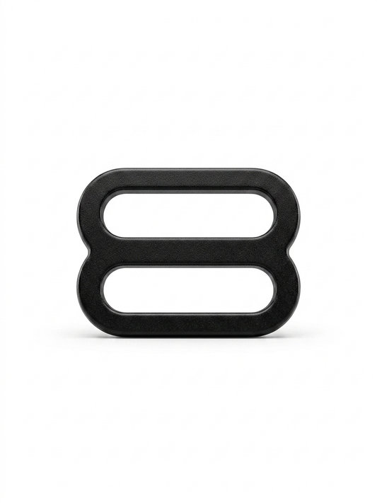 Tensor Corsetería 10mm Plástico Negro Fino