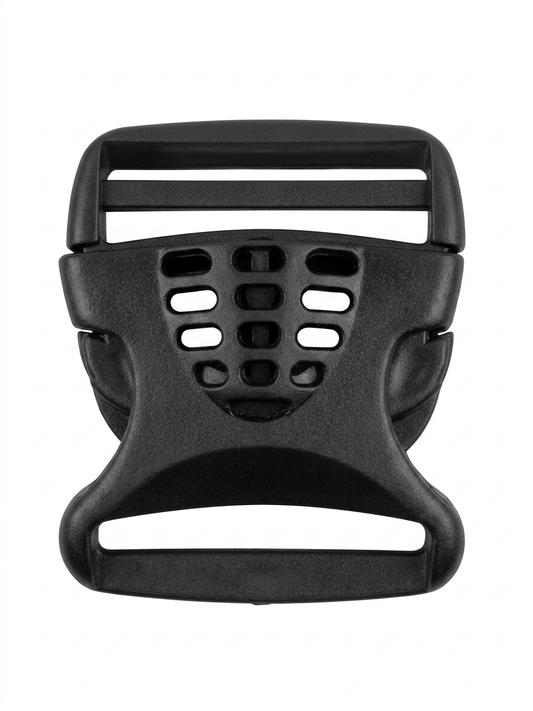 Hebilla Chapa Plástica Sport 2"-50.8mm Color Negro