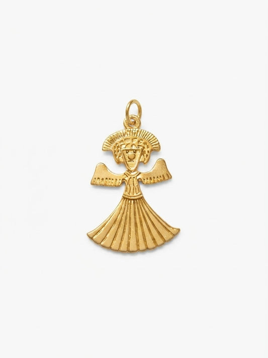 Suprema Pieza Precolombina Oro 37mm