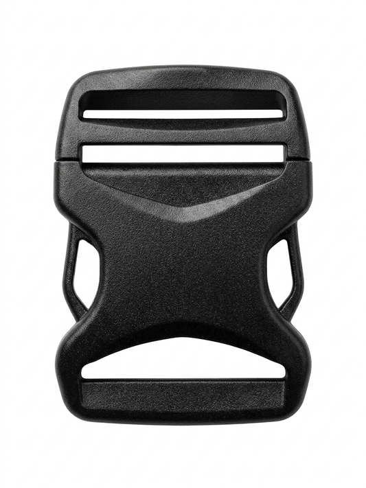 Hebilla Plástica Lambor 38mm  Negra