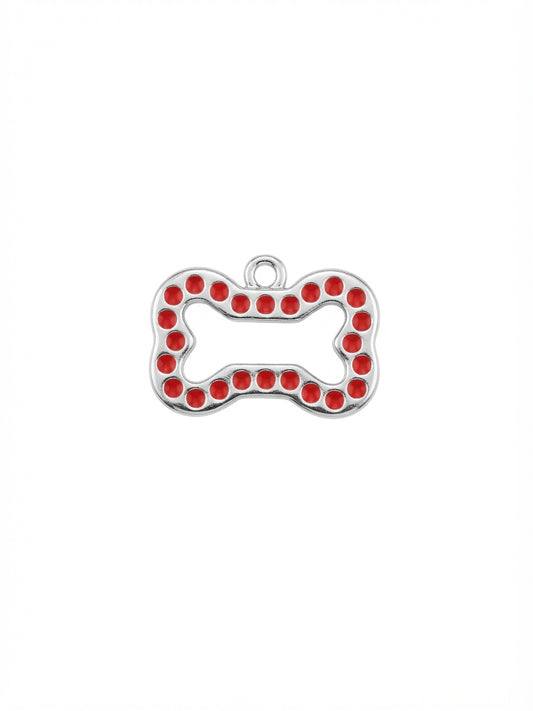 Dije Hueso Silueta Colores Para Mascota 20mm