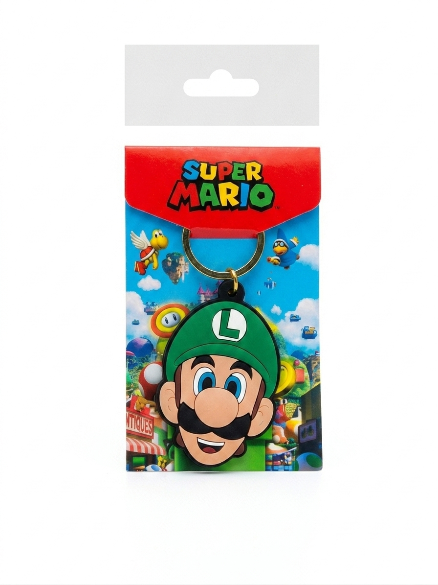 Llavero Goma Universo Mario Bros.