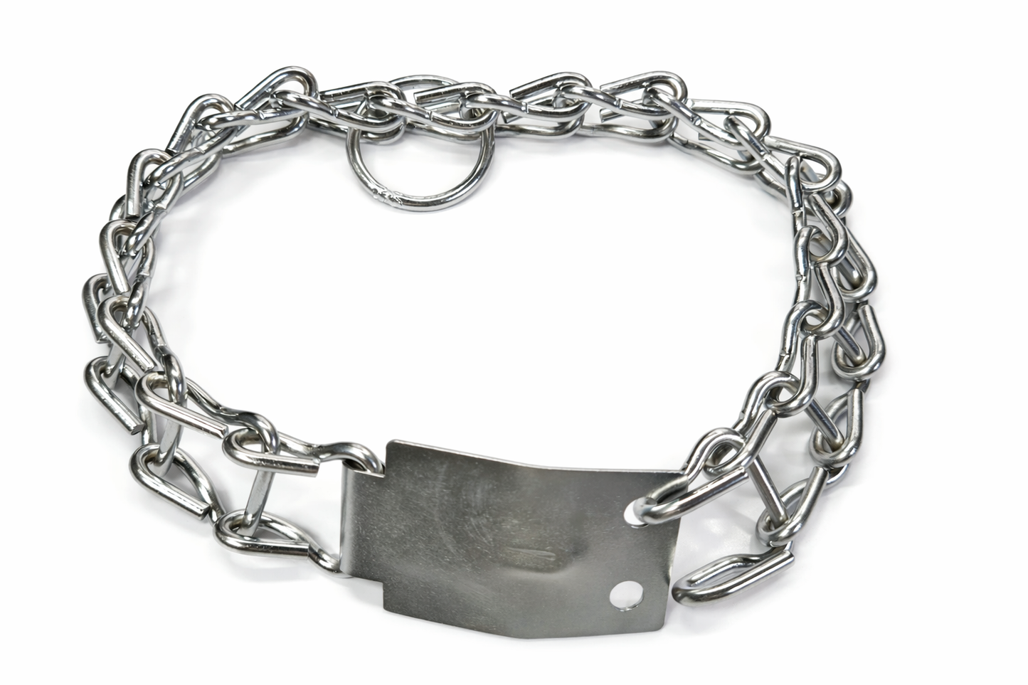 Collar Italiano Metálico Acabado en Chromo #6
